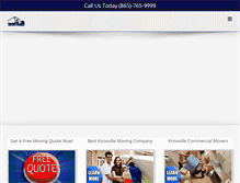 Tablet Screenshot of knoxmove4less.com